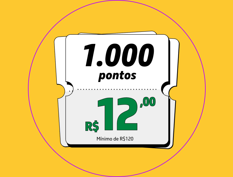 Cupom de R$12,00